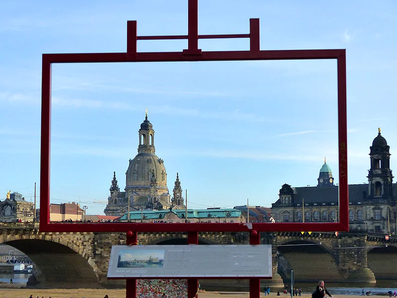 Dresden Canalettoblick - Dresden erkunden von der Ferienwohnung Dresden Lockwitz "Alte Kelterei" und Dresden Card