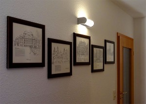 Historische Zeichnungen von Dresden