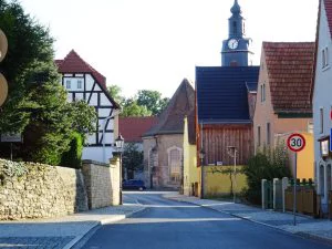 Ferienwohnung Dresden Blickrichtung Lockwitzer Schlosskirche