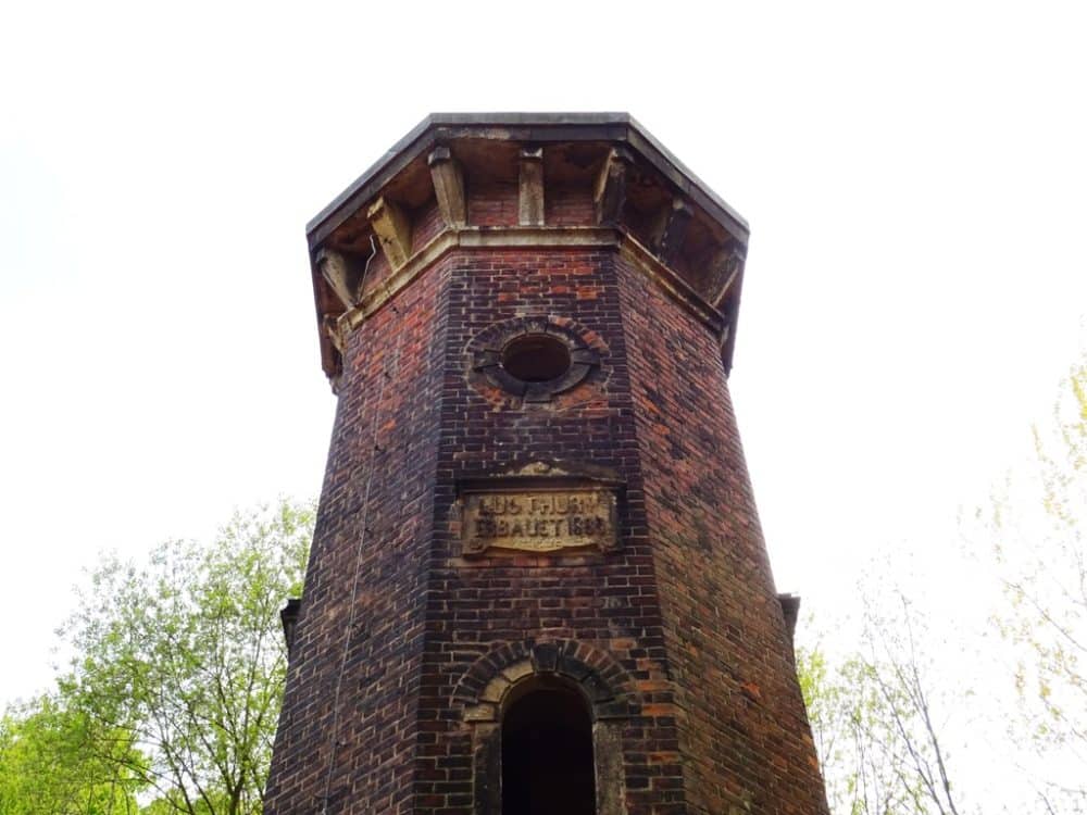 Lugturm Nahaufnahme 2 – Ferienwohnung Dresden Lockwitz Alte Kelterei