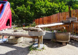 Spiel mit dem Wasser